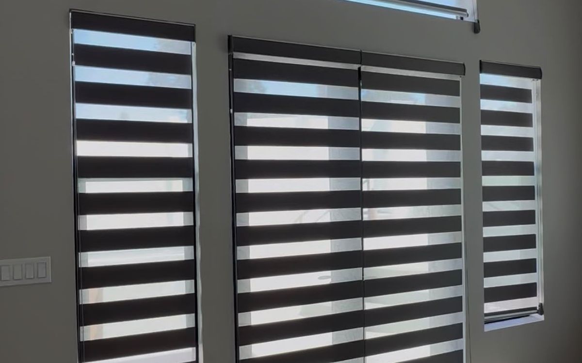 After: Neolux Dual Shades installed